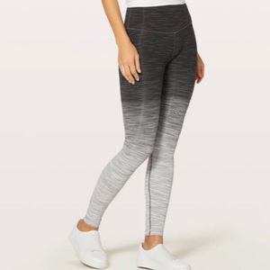 Lululemon Wunder Under ombré leggings